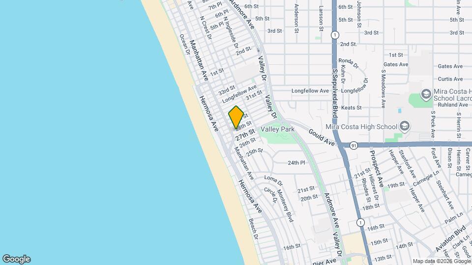 218 28th St Mapa y Detalles de la Ubicación