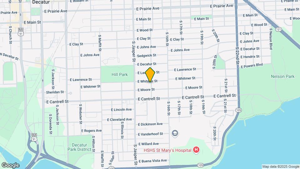 715 S Stone St Map and Location Details