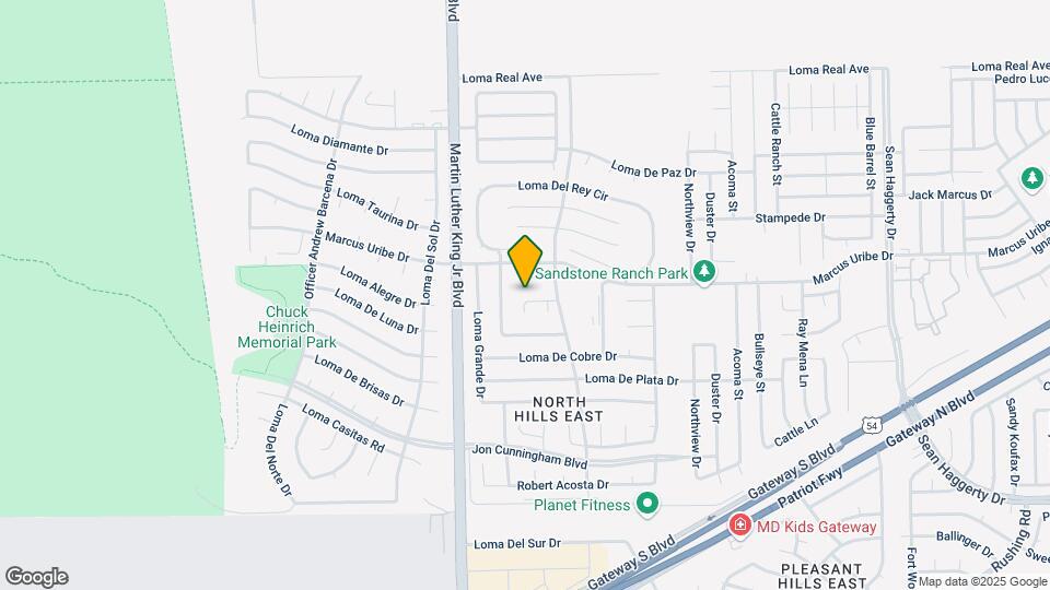 4625 Loma De Indios Ln Map and Location Details