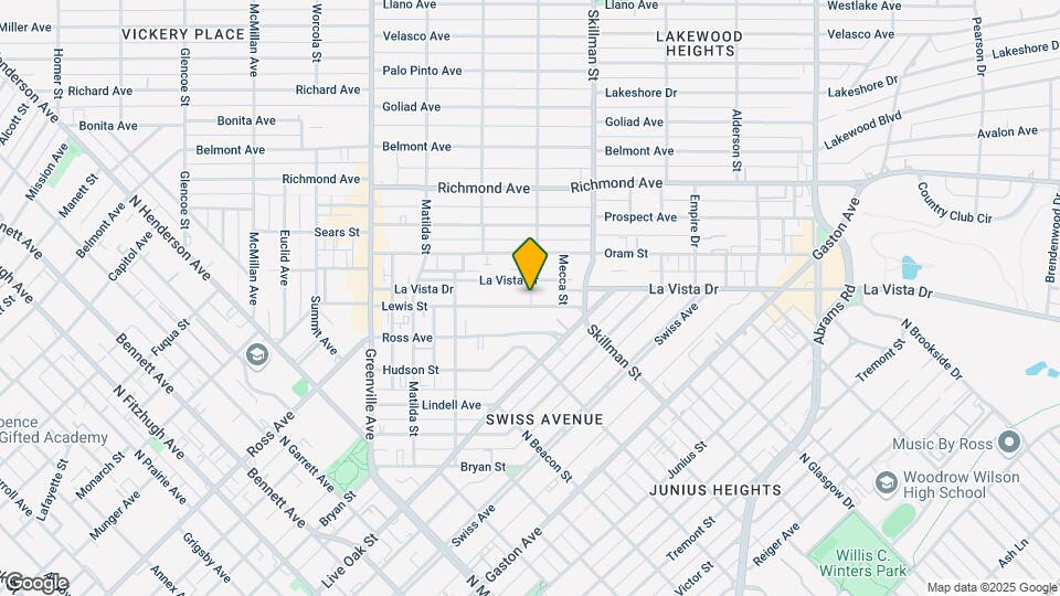 5969 Lewis St Map and Location Details