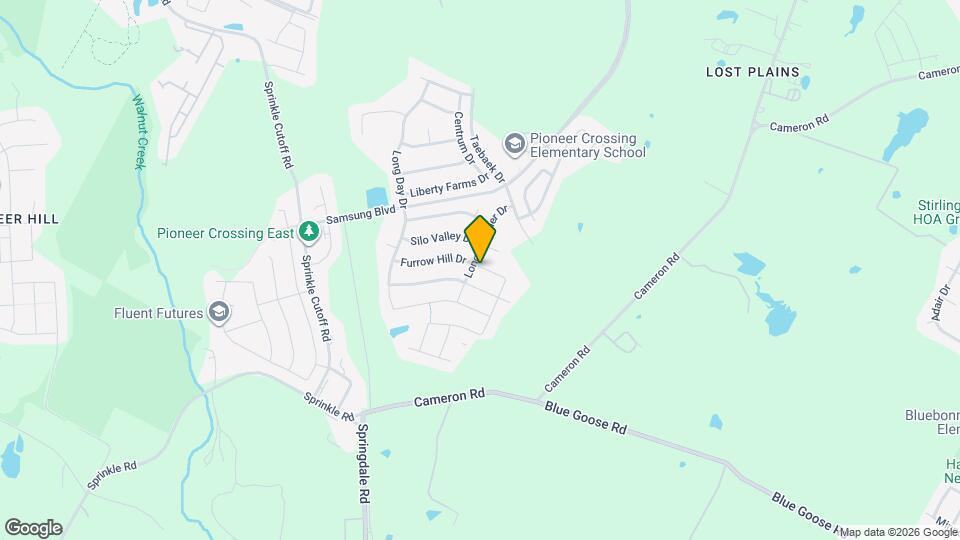 11117 Furrow Hill Dr Map and Location Details