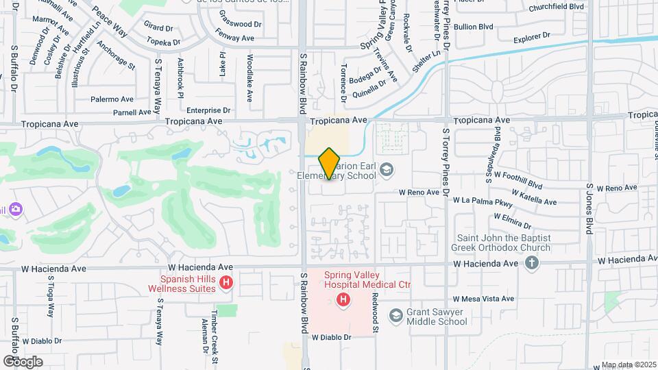 5070 S Rainbow Blvd, Unit 102 Mapa y Detalles de la Ubicación