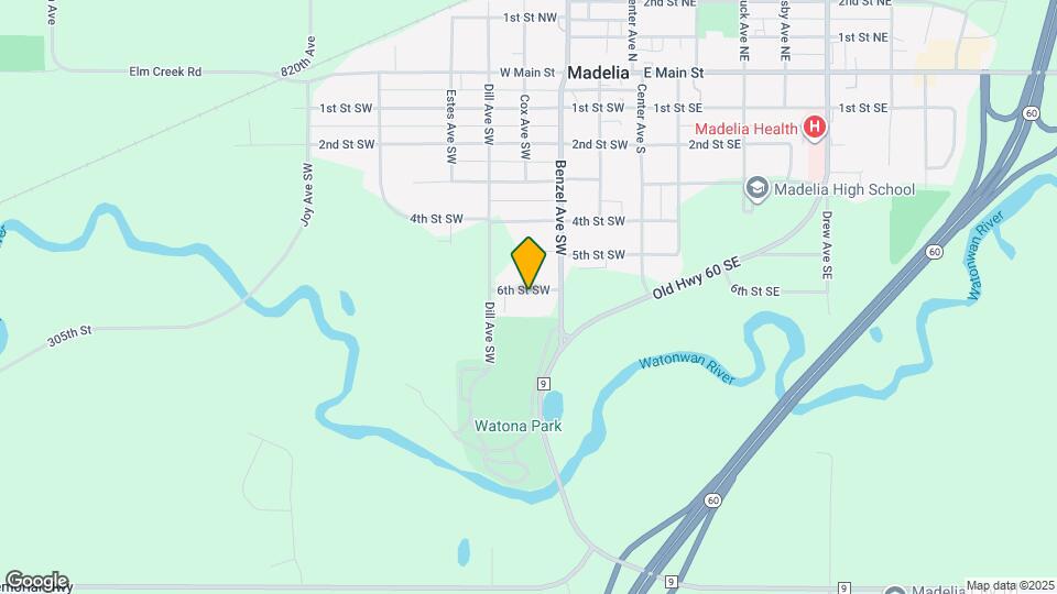 222 6th St SW Map and Location Details