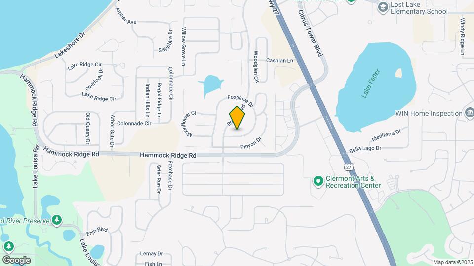 11838 Foxglove Dr Mapa y Detalles de la Ubicación