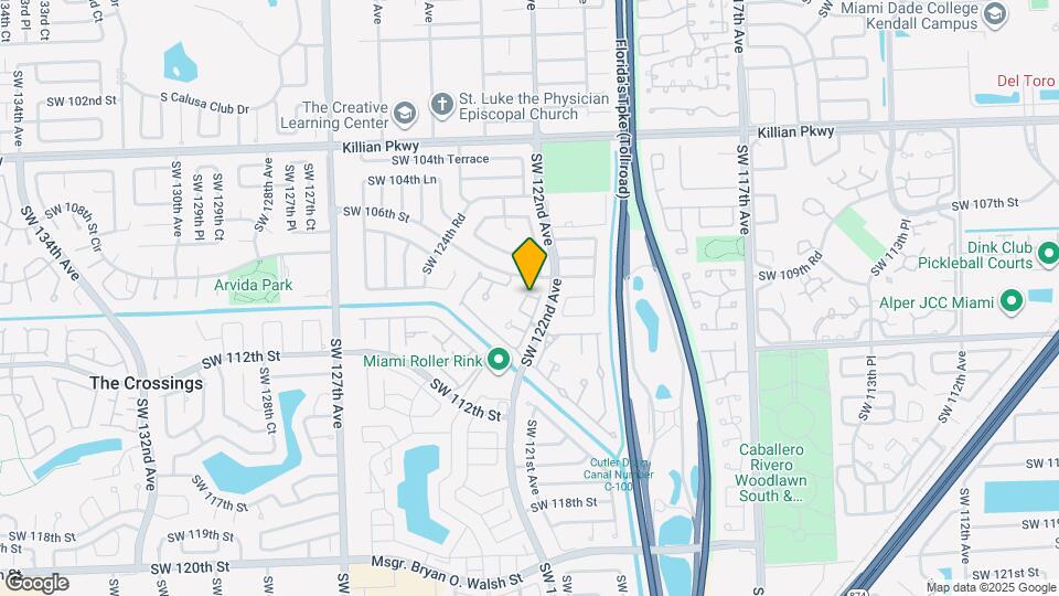 10955 SW 122nd Pl Map and Location Details