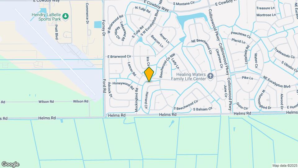 3011 Harvard Cir Map and Location Details