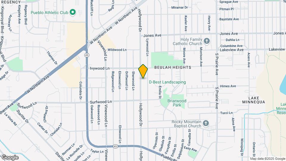 2016 Hollywood Dr Map and Location Details