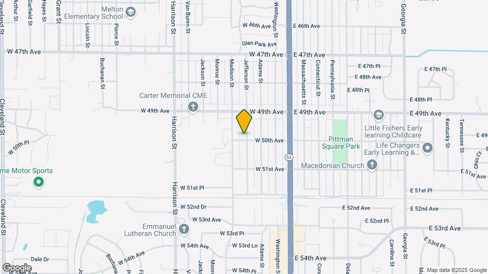 4988 Jefferson St Map and Location Details
