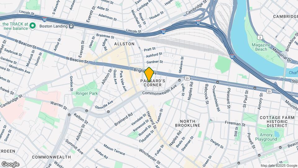28 Reedsdale St, Unit #8 Mapa y Detalles de la Ubicación