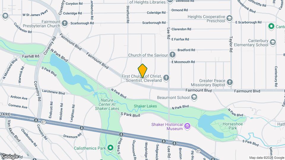 3085 Fairmount Blvd Map and Location Details