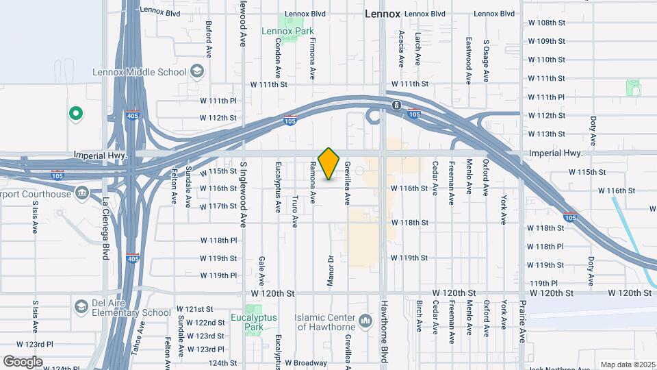 4553 W 116th St Map and Location Details