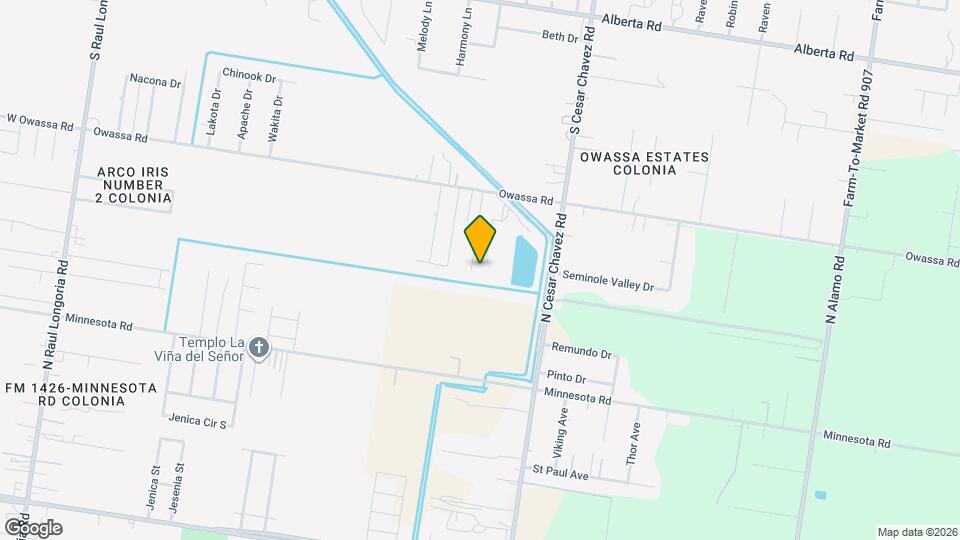 5004 Oleander Dr Mapa y Detalles de la Ubicación