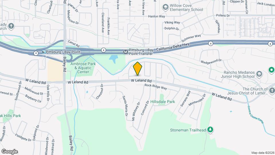 2171 El Seco Way Map and Location Details