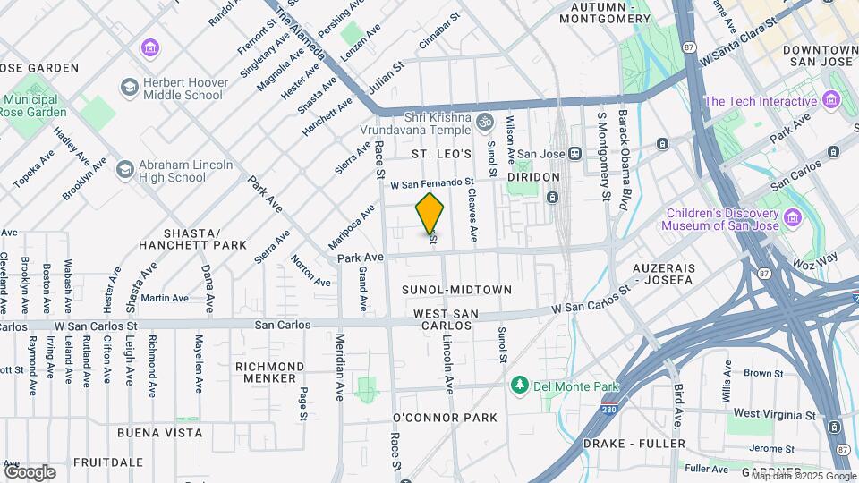 789 Rainier St Map and Location Details