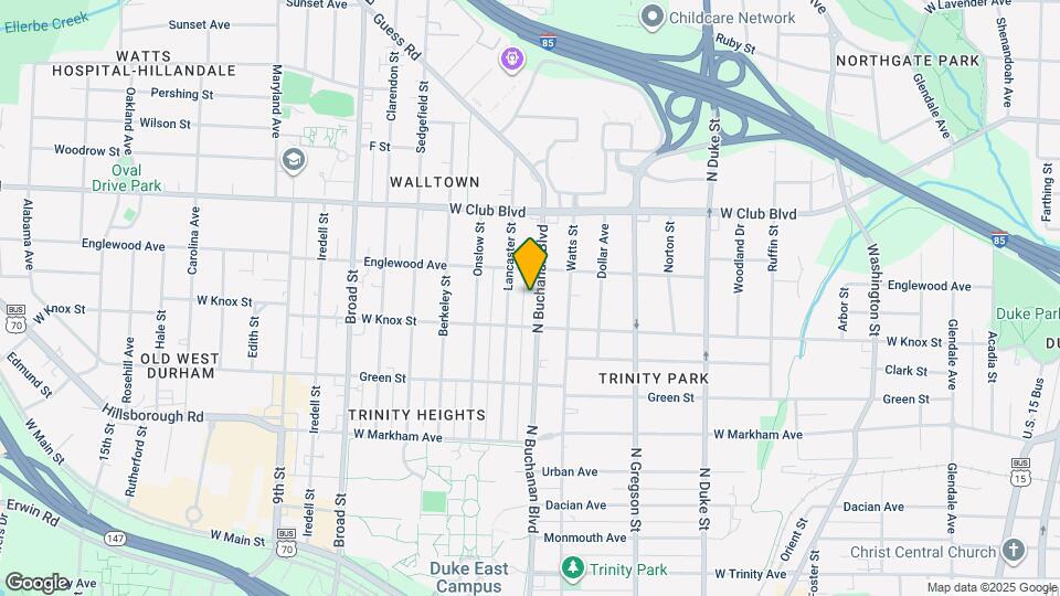 1013 N Buchanan Blvd Map and Location Details