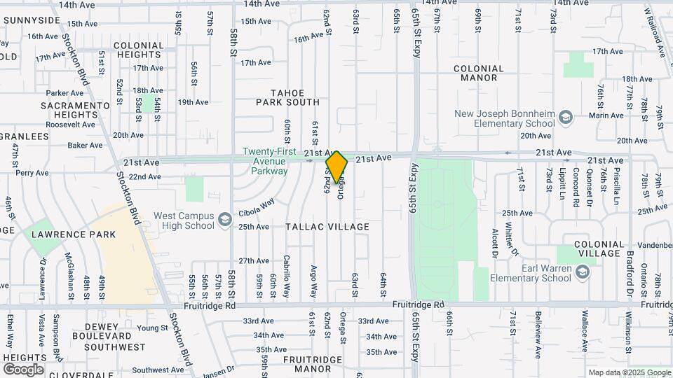 4906 Ortega St Map and Location Details