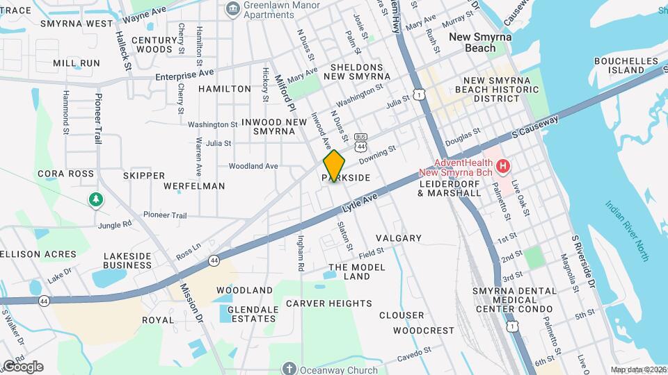 128 Park Blvd Map and Location Details