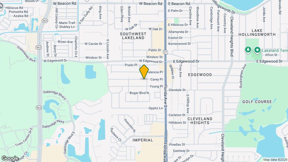 318 Carey Pl Map and Location Details