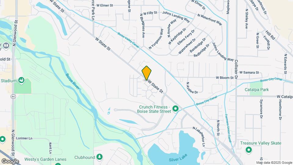 5851 N Cobbler Ln Map and Location Details