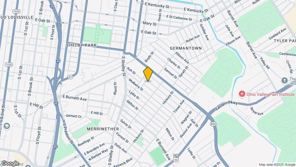 918 Ash St Mapa y Detalles de la Ubicación