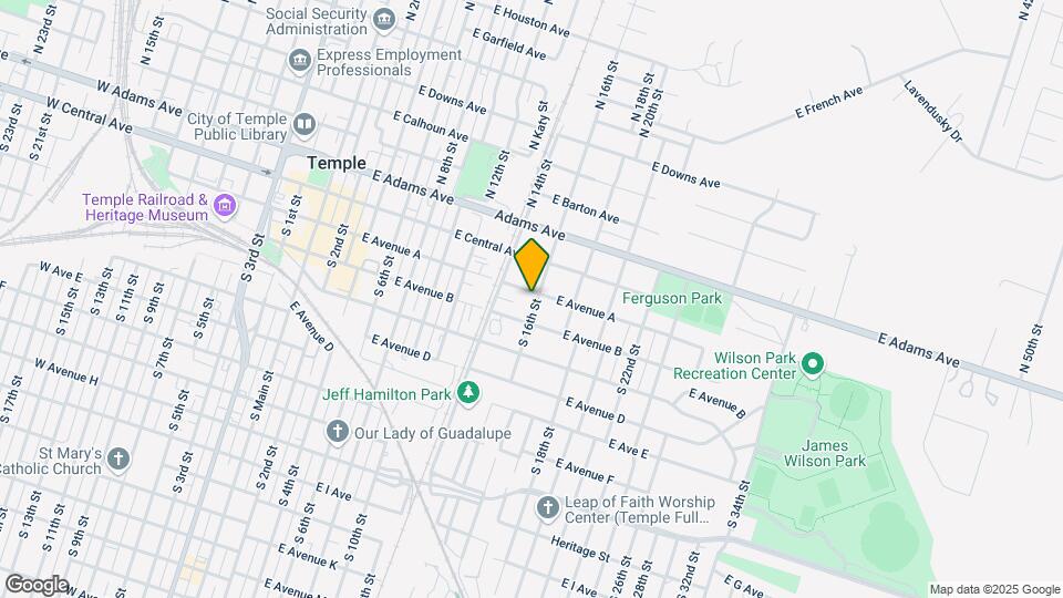 102 16th St Map and Location Details