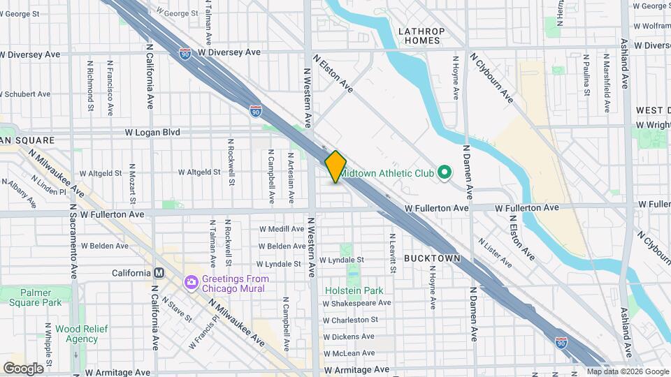 2322 W Montana St Map and Location Details