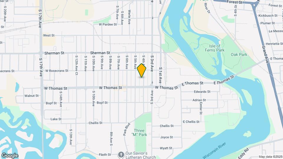 1024 S 4th Ave Map and Location Details