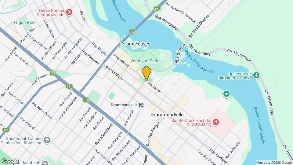 253 Hériot Rue Map and Location Details