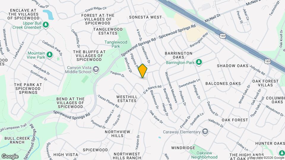 8105 Wexford Dr Map and Location Details