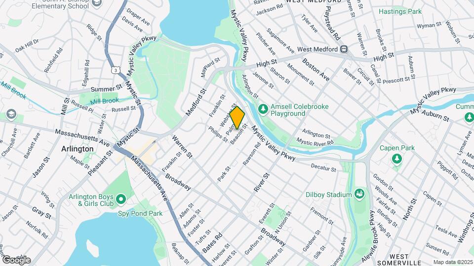 80 Beacon St, Unit 1 Map and Location Details