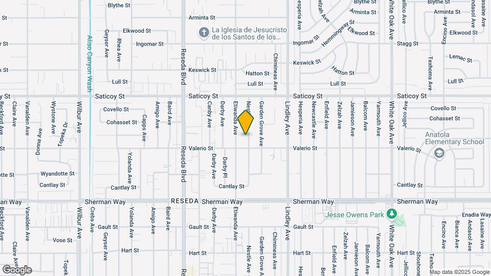 7421 Nestle Ave, Unit 7423 ADU Map and Location Details