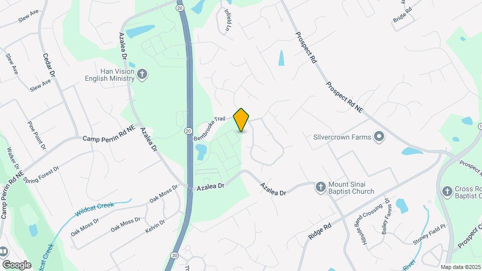 1707 Harper Lily Ln Mapa y Detalles de la Ubicación