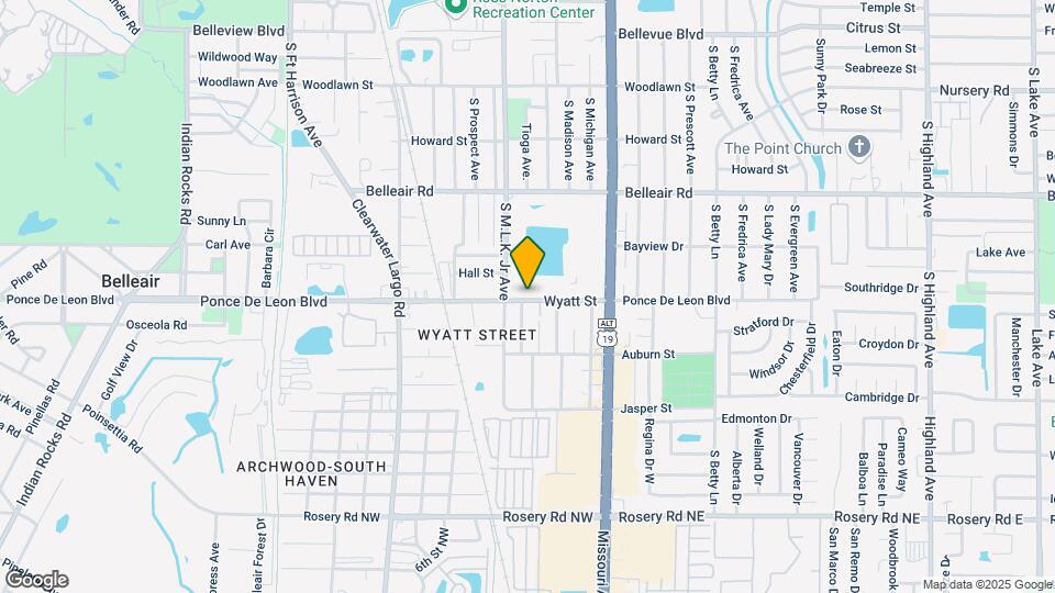 1116 Wyatt St Map and Location Details