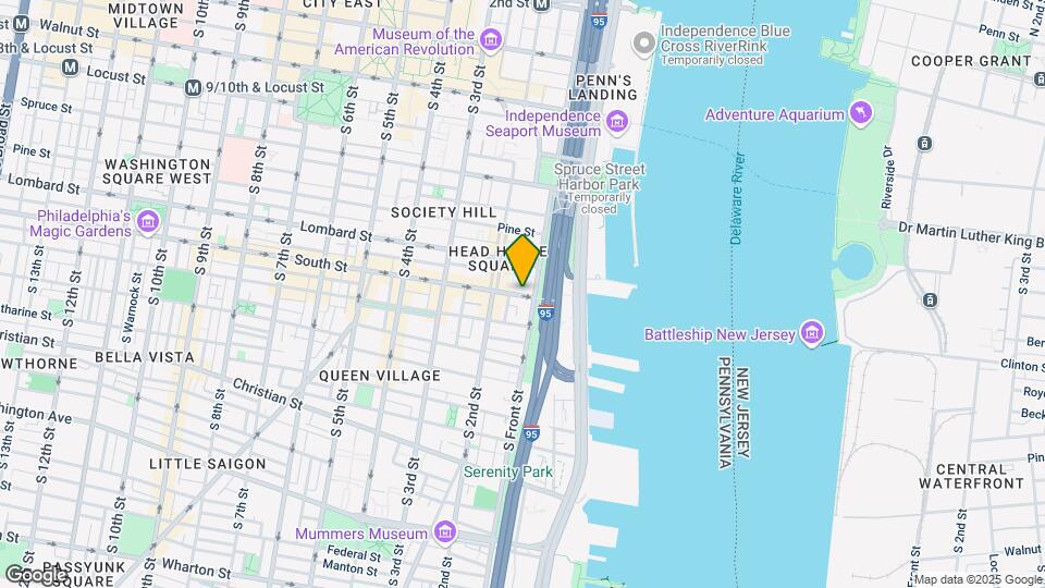 113 South St, Unit 2F Map and Location Details