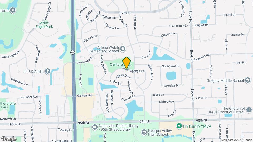 2530 Warm Springs Ln Map and Location Details