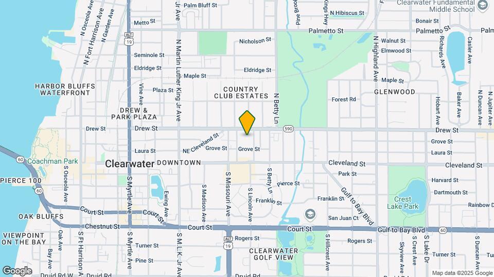 1221 Drew St Map and Location Details