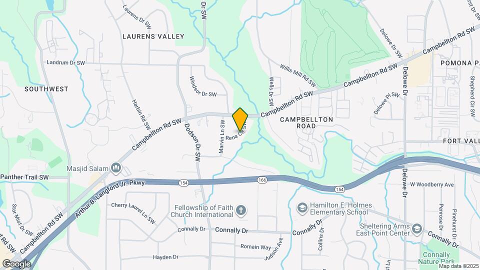 1982 Rena Cir SW Mapa y Detalles de la Ubicación