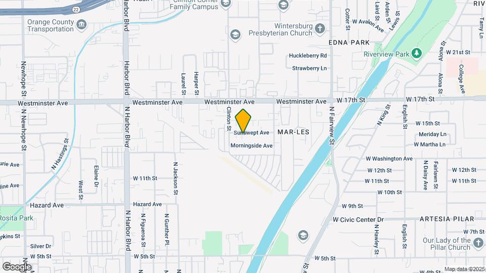 12572 Sunswept Ave Mapa y Detalles de la Ubicación