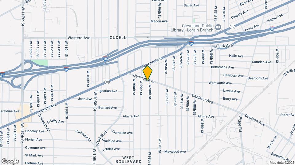 3240 W 98th St Map and Location Details