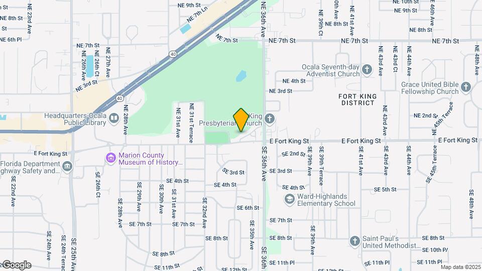 3401 E Fort King St Map and Location Details