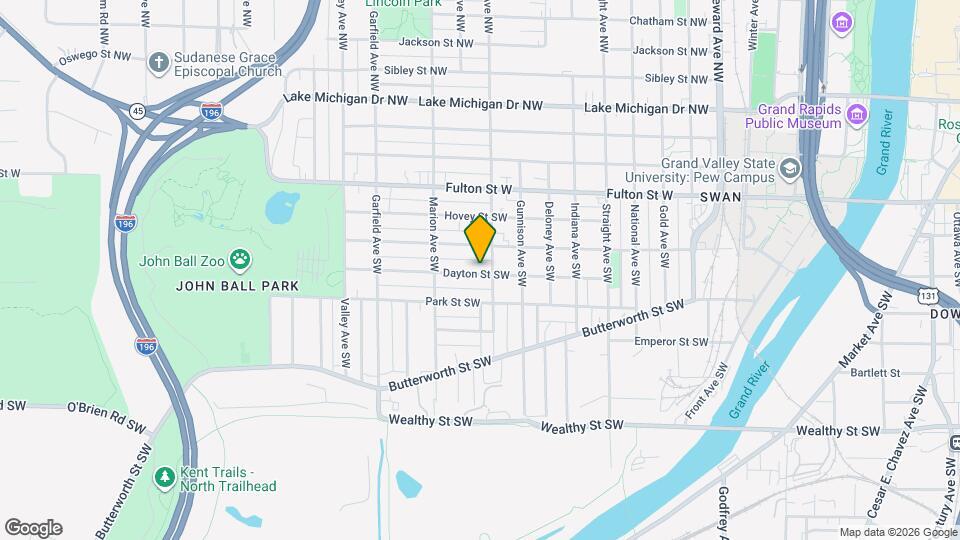 1015 Dayton St SW Map and Location Details