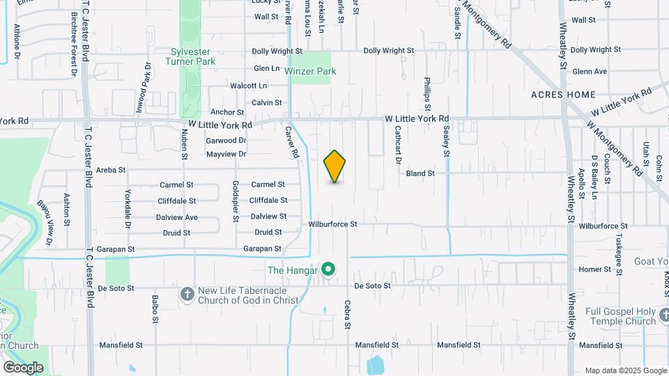 6502 Bunche Dr Map and Location Details