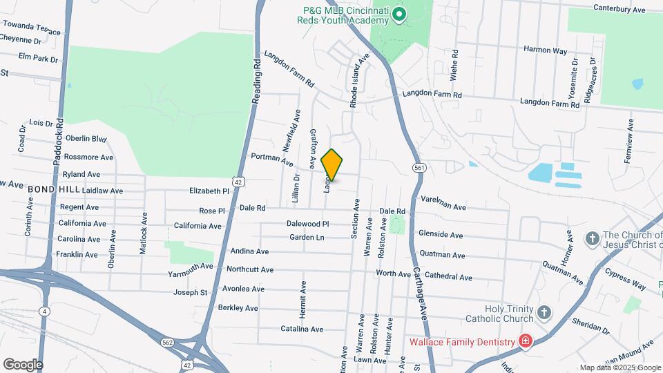 5110 Laconia Ave Map and Location Details