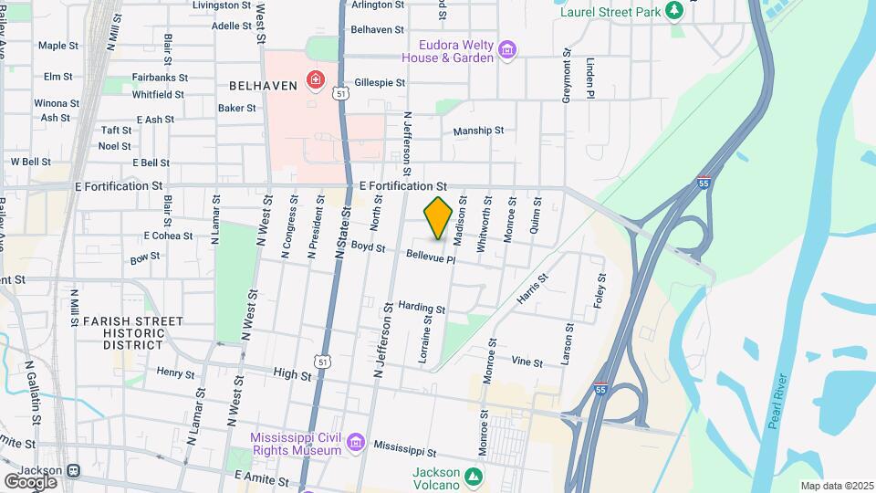 948 Bellevue Pl Map and Location Details