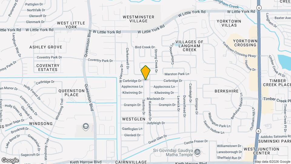 5546 Santrey Dr Mapa y Detalles de la Ubicación