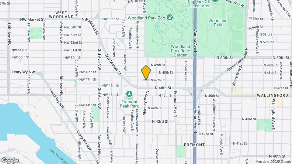 4615 Phinney Ave N Mapa y Detalles de la Ubicación