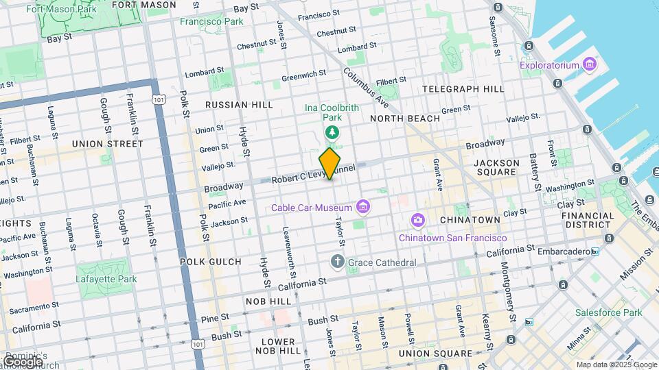 1501 Taylor St Mapa y Detalles de la Ubicación