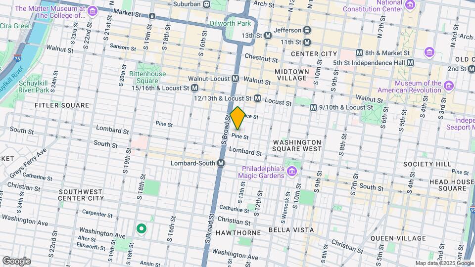 1333 Pine St Map and Location Details