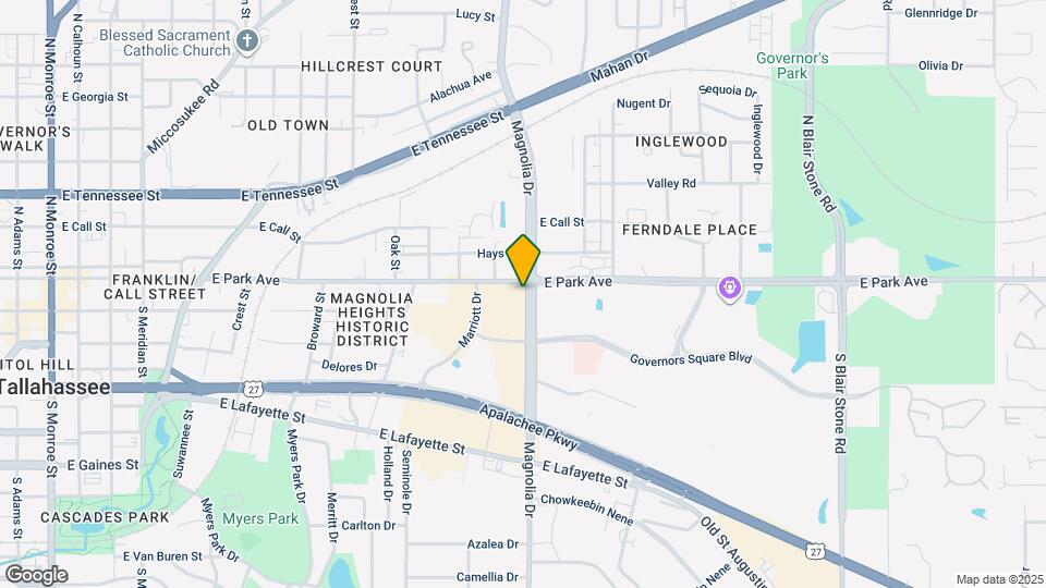 214-1 S Magnolia Dr Map and Location Details