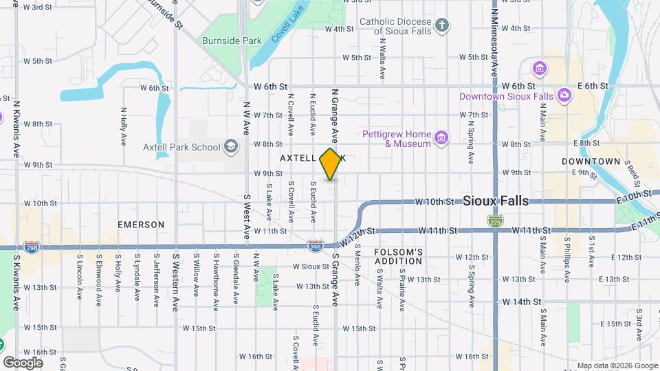115 S Grange Ave Mapa y Detalles de la Ubicación